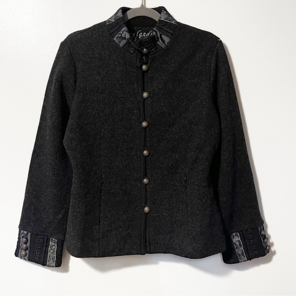 Icelandic Designs | Wool Lined Button Front Jacket - image 3